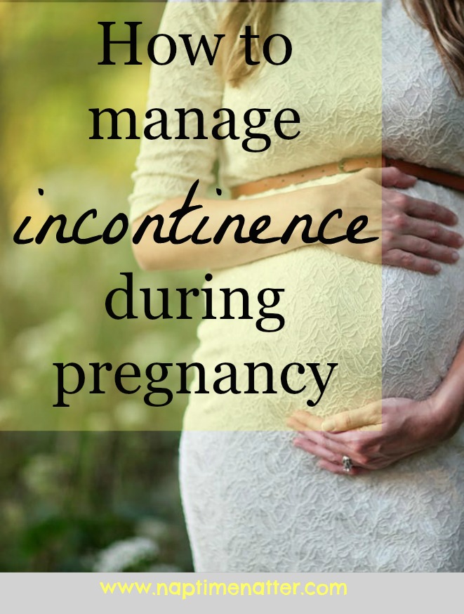 how to manage incontinence during pregnancy #pregnancy