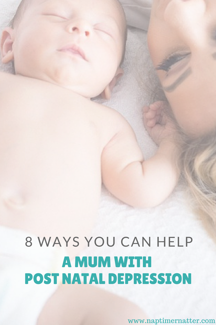 how to help a mum with post natal depression