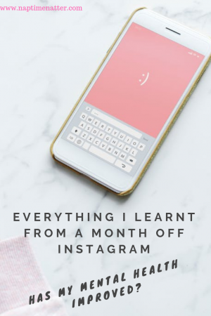 Everything I learnt from a month off instagram