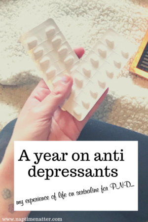 a year on anti depressants