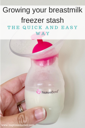 growing breastmilk freezer stash the easy way